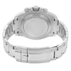 Back View Of {Caseback} Back Case And Closed Stainless Steel Band Of Rolex 116680 Watch Pre Owned Condition