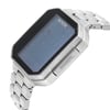 View Of Crown Facing Side Of Nixon A323-000 Stainless Steel Watch Display Model Condition
