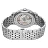 Back View Of Exhibition Back Case And Closed Stainless Steel Band Of Longines L2.821.4.11.6 Watch Display Model Condition
