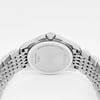 Back View Of Snap Back Case And Open Stainless Steel Band Of Gucci YA126501 Watch Pre Owned Condition