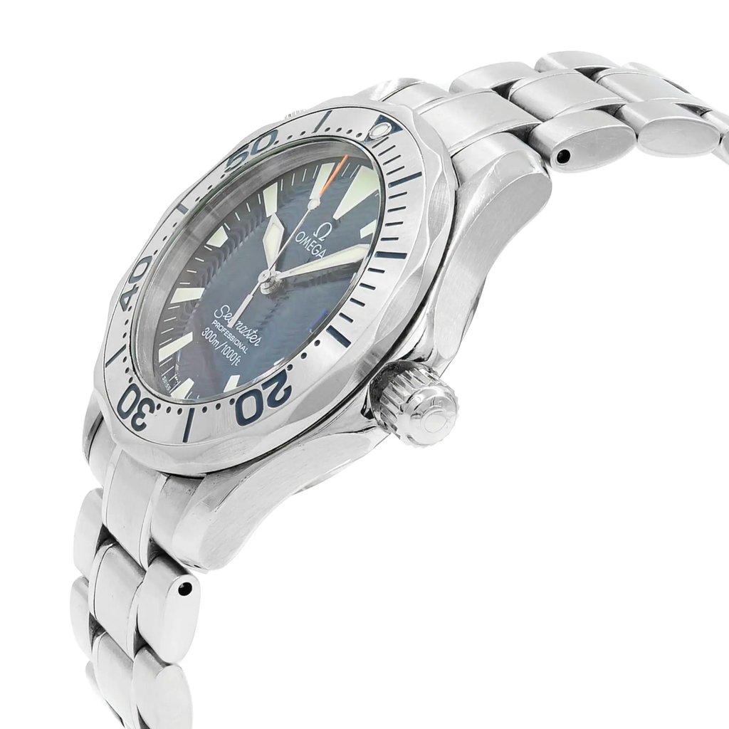 View Of Crown Facing Side Of OMEGA 2263.8 Stainless Steel Watch Pre Owned Condition