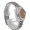 View Of Opposite Crown Facing Side Of Rolex 79174 Stainless Steel Watch Pre Owned Condition