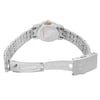 Back View Of Snap Back Case And Open Stainless Steel Band Of Tissot T033.210.22.111.00 Watch Pre Owned Condition