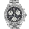 Up Close Front Facing Picture Of Breitling Colt Ocean Stainless Steel Watch Pre Owned Condition