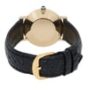 Back View Of Solid Back Case And Closed Leather Band Of Girard-Perregaux 3719 Watch Pre Owned Condition