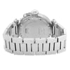 Back View Of Screwback Back Case And Closed Stainless Steel Band Of Cartier W31029M7 Watch Pre Owned Condition