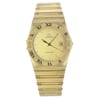 Front Full View Of OMEGA n/a Gold 18kt Watch Pre Owned Condition {Product Condition}