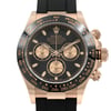 Up Close Front Facing Picture Of Rolex 116515LN Rose Gold Watch New Condition