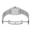 Back View Of {Caseback} Back Case And Open Stainless Steel Band Of Cartier 1566 Watch Pre Owned Condition
