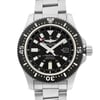 Up Close Front Facing Picture Of Breitling Y17393101B1A1 Stainless Steel Watch Display Model Condition