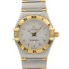 Up Close Front Facing Picture Of OMEGA 1362.70.00 Stainless Steel Watch Pre Owned Condition