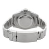 Back View Of Screwback Back Case And Closed Stainless Steel Band Of Rolex 114060 Watch Pre Owned Condition