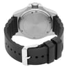 Back View Of Screwback Back Case And Closed Rubber Band Of Victorinox 241682.1 Watch Pre Owned Condition