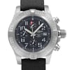 Up Close Front Facing Picture Of Breitling E1338310/M536-253S Titanium Watch Display Model Condition