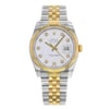 Front Full View Of Rolex 116233 wdj Stainless Steel Watch Pre Owned Condition Good