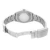 Back View Of Solid Back Case And Open Stainless Steel Band Of Rolex 214270 Watch Unworn Condition