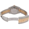 Back View Of Solid Back Case And Open Stainless Steel,Yellow Gold Band Of Rolex 126333 Watch Pre Owned Condition