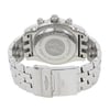 Back View Of {Caseback} Back Case And Closed Stainless Steel Band Of Breitling AB011012/B967-375A Watch Display Model Condition