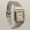View Of Opposite Crown Facing Side Of Cartier 2961 Stainless Steel Watch Pre Owned Condition