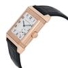 View Of Crown Facing Side Of Jaeger-LeCoultre 240.214 Rose Gold Watch Pre Owned Condition