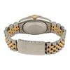Back View Of Solid Back Case And Closed Stainless and Solid Gold Band Of Rolex 68273 Watch Pre Owned Condition