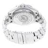 Back View Of {Caseback} Back Case And Closed Stainless Steel Band Of Breitling A17360 Watch Pre Owned Condition