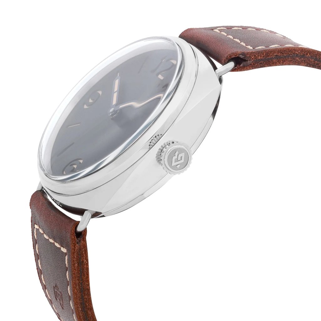 View Of Crown Facing Side Of Panerai PAM00721 Stainless Steel Watch Unworn Condition
