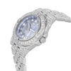 View Of Crown Facing Side Of Breitling A71340 Stainless Steel Watch Pre Owned Condition