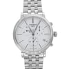 Up Close Front Facing Picture Of Tissot T122.417.11.011.00 Stainless Steel Watch Display Model Condition