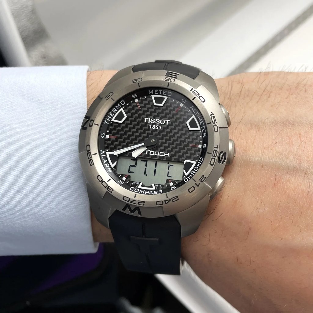 6th image of Tissot Tissot T-Touch Wristwatch, PreOwned condition