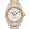 Up Close Front Facing Picture Of Rolex 116333 Stainless Steel Watch Pre Owned Condition