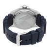 Back View Of Screwback Back Case And Closed Rubber Band Of Victorinox 241734 Watch Unworn Condition