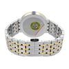 Back View Of Snap Back Case And Closed Stainless Steel Band Of Movado 607058 Watch New With Defects Condition