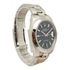 View Of Opposite Crown Facing Side Of Rolex 126300 Stainless Steel Watch Pre Owned Condition