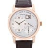 Up Close Front Facing Picture Of A. Lange & Söhne 101.032 Rose Gold Watch Pre Owned Condition