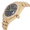 View Of Crown Facing Side Of Rolex 18038 Yellow Gold Watch Pre Owned Condition