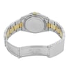 Back View Of {Caseback} Back Case And Open Stainless and Solid Gold Band Of Rolex 15203 Watch Pre Owned Condition