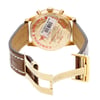 Back View Of {Caseback} Back Case And Open Leather Band Of Breitling R2133012.Q578.739P.R20BA.1 Watch Display Model Condition