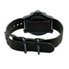 Back View Of Screwback Back Case And Closed Nylon Band Of Luminox  XS.8817.GO Watch Display Model Condition