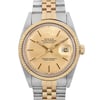 Up Close Front Facing Picture Of Rolex 16013 Stainless Steel Watch Pre Owned Condition