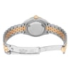 Back View Of Solid Back Case And Open Stainless Steel,Gold Band Of Rolex 279383RBR Watch Pre Owned Condition