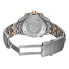 Back View Of Screwback Back Case And Open Titanium Band Of OMEGA 2296.80.00 Watch Pre Owned Condition