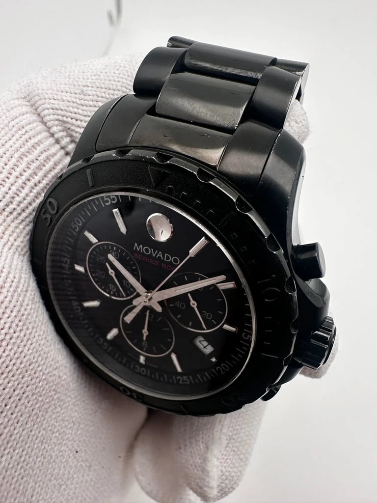 9th image of Movado Movado Series 800 Wristwatch, PreOwned condition