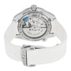 Back View Of {Caseback} Back Case And Closed Rubber Band Of OMEGA 232.32.42.21.04.001 Watch Unworn Condition