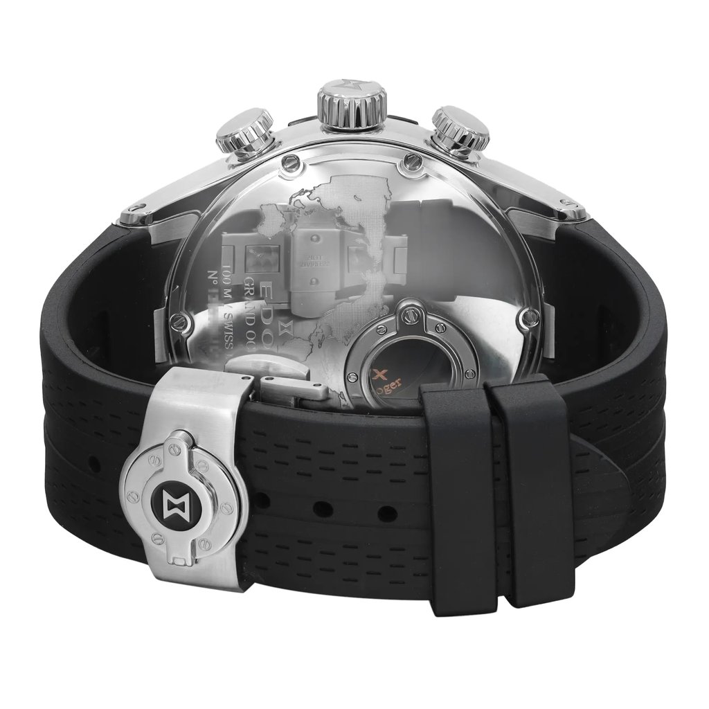Chronostore - Edox Grand Ocean 48mm Black Dial Automatic Men Watch