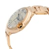 View Of Crown Facing Side Of Cartier W69004Z2 Rose Gold Watch Pre Owned Condition