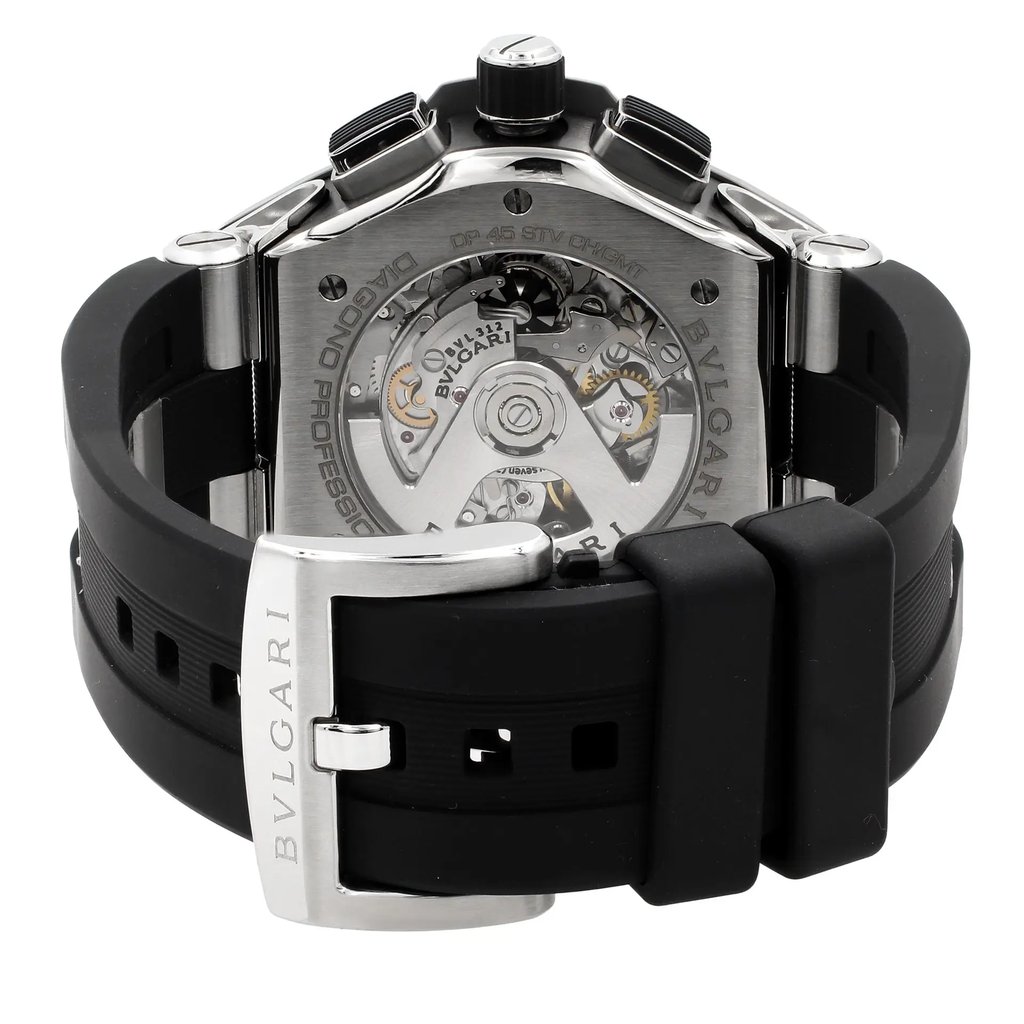5th image of Bvlgari DP45BSTVDCHGMT Wristwatch, Unworn condition