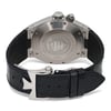 Back View Of Screwback Back Case And Closed Leather Band Of Vacheron Constantin 49150/000W Watch Pre Owned Condition