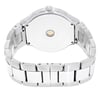 Back View Of Screwback Back Case And Closed Stainless Steel Band Of Philip Stein 43-MBW-SS Watch Pre Owned Condition