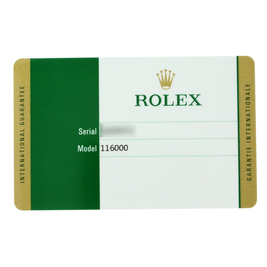 4th image of Rolex 116000 SAIO Wristwatch, Unworn condition